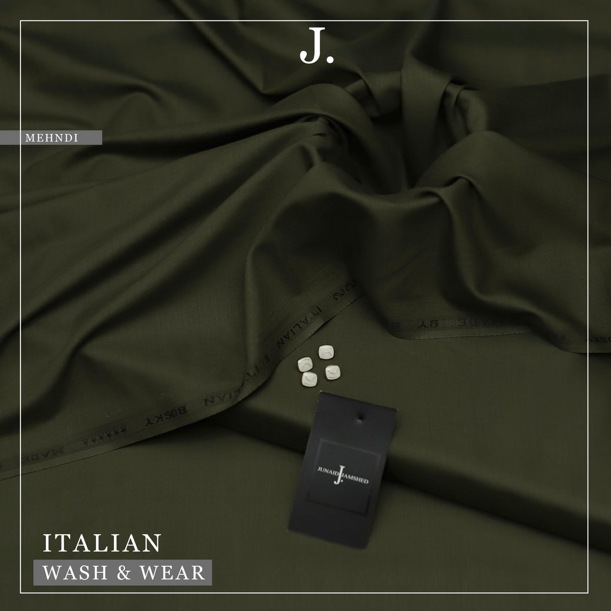 Junaid Jamshed Premium Italian Wash & Wear