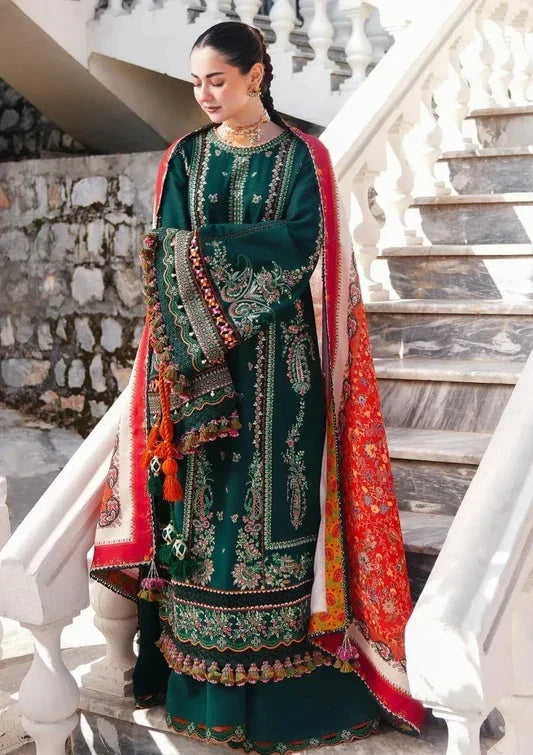 PREMIUM EMBROIDERED 3PC COTTON SUIT