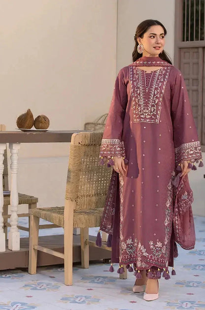 OPULENT LAWN EMBROIDERED 3PC SUIT