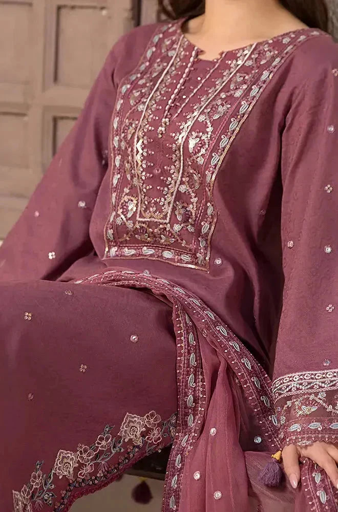 OPULENT LAWN EMBROIDERED 3PC SUIT