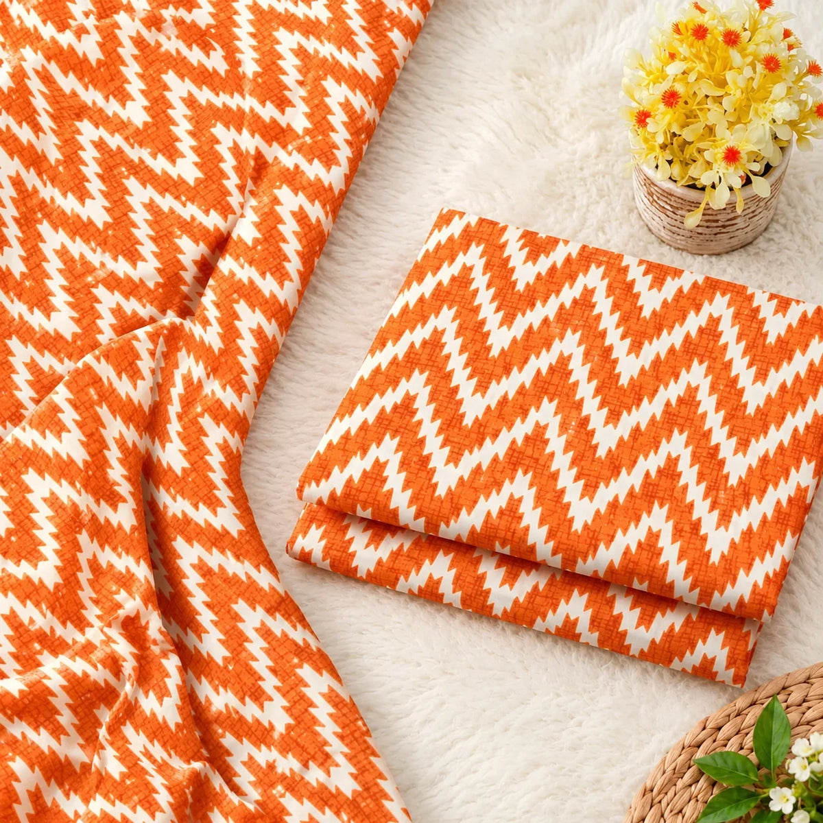 🌸FLORAL PRINTS – 2 PCS UNSTITCHED🌸