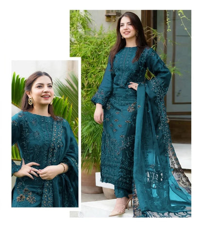 SIGNATURE LAWN EMBROIDERED 3PC SUIT
