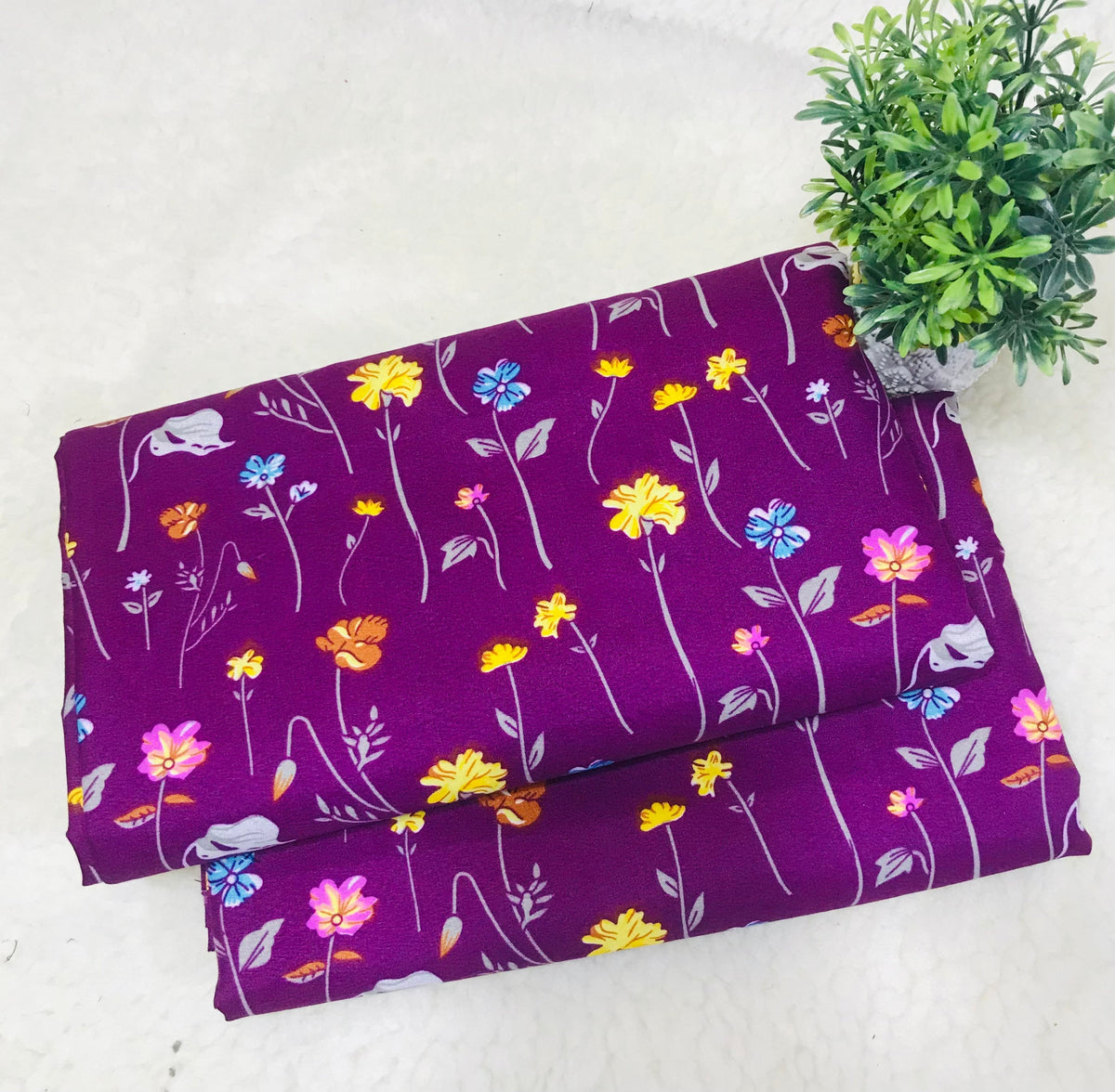 🌸FLORAL PRINTS – 2 PCS UNSTITCHED🌸
