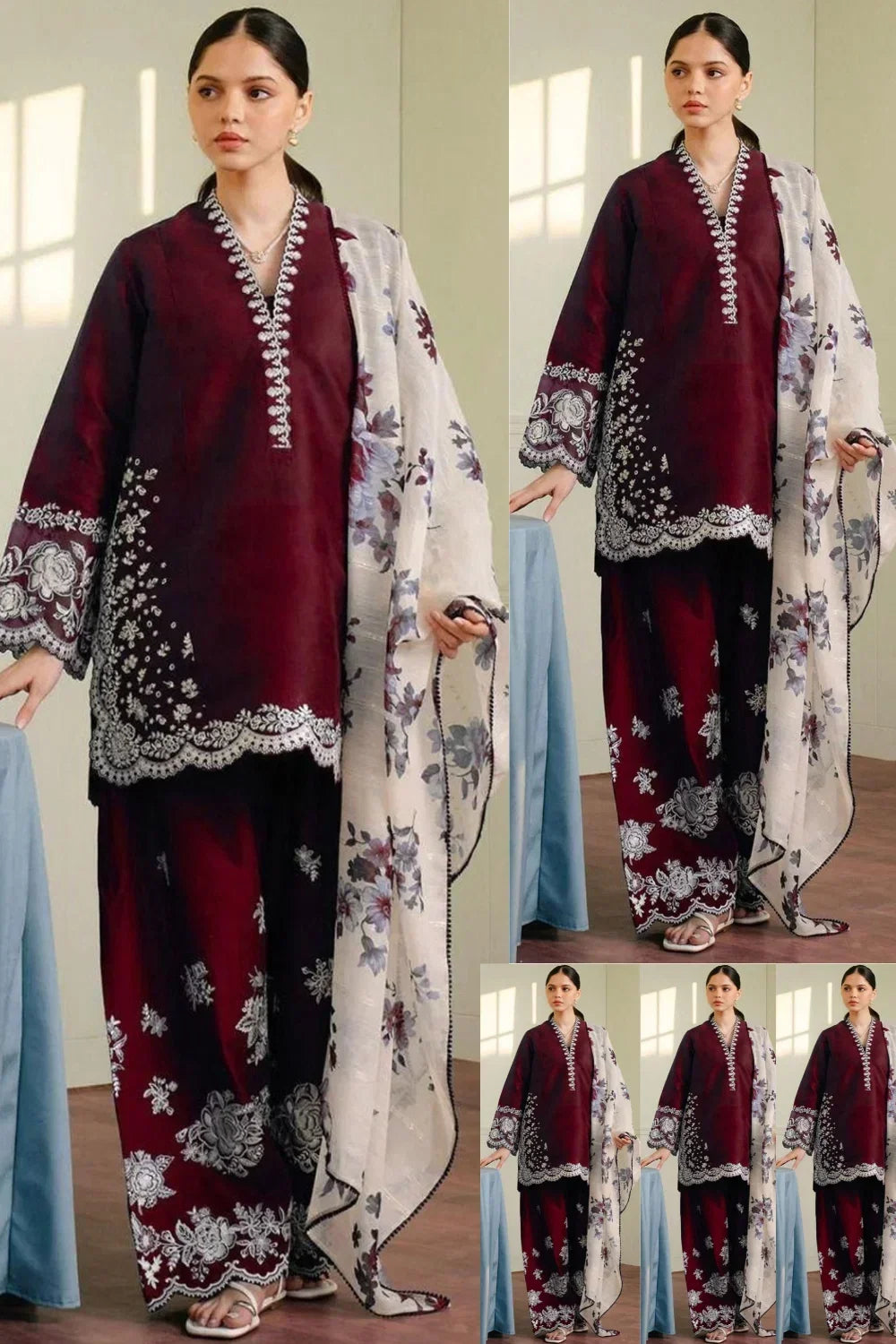 EXCLUSIVE 3PC DIGITAL PRINT LAWN ENSEMBLE