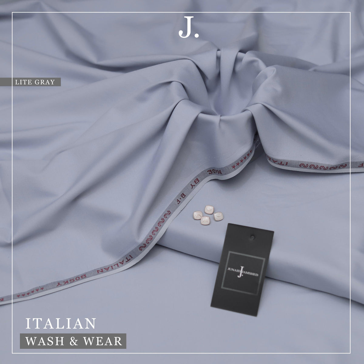 Junaid Jamshed Premium Italian Wash & Wear