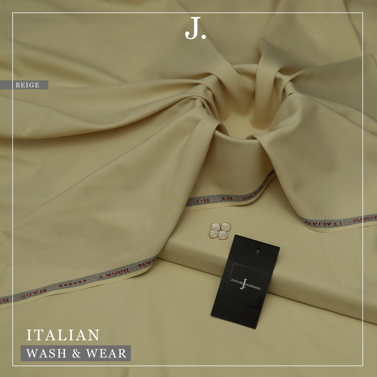 Junaid Jamshed Premium Italian Wash & Wear