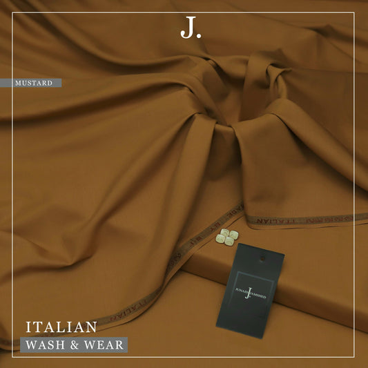 Junaid Jamshed Premium Italian Wash & Wear