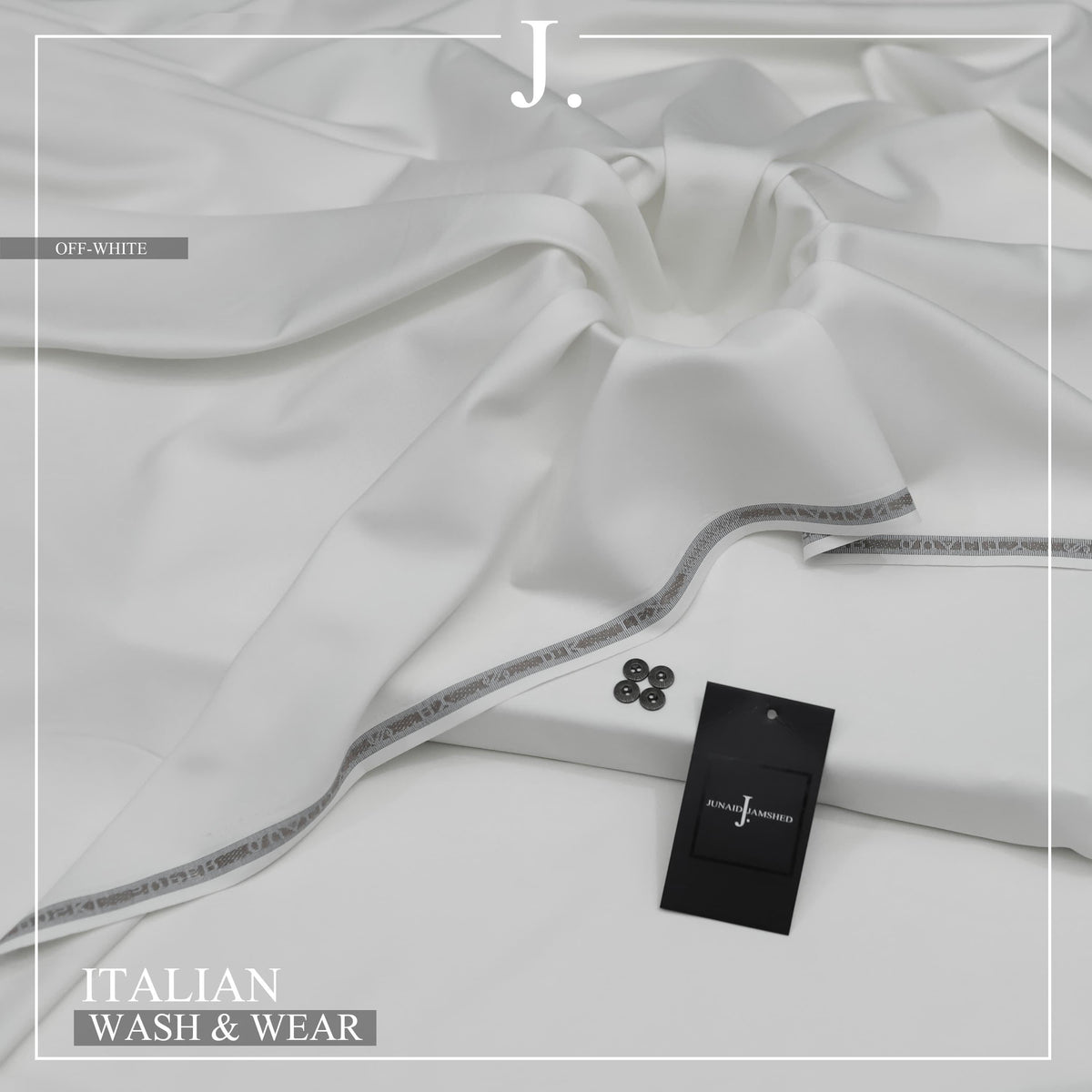 Junaid Jamshed Premium Italian Wash & Wear