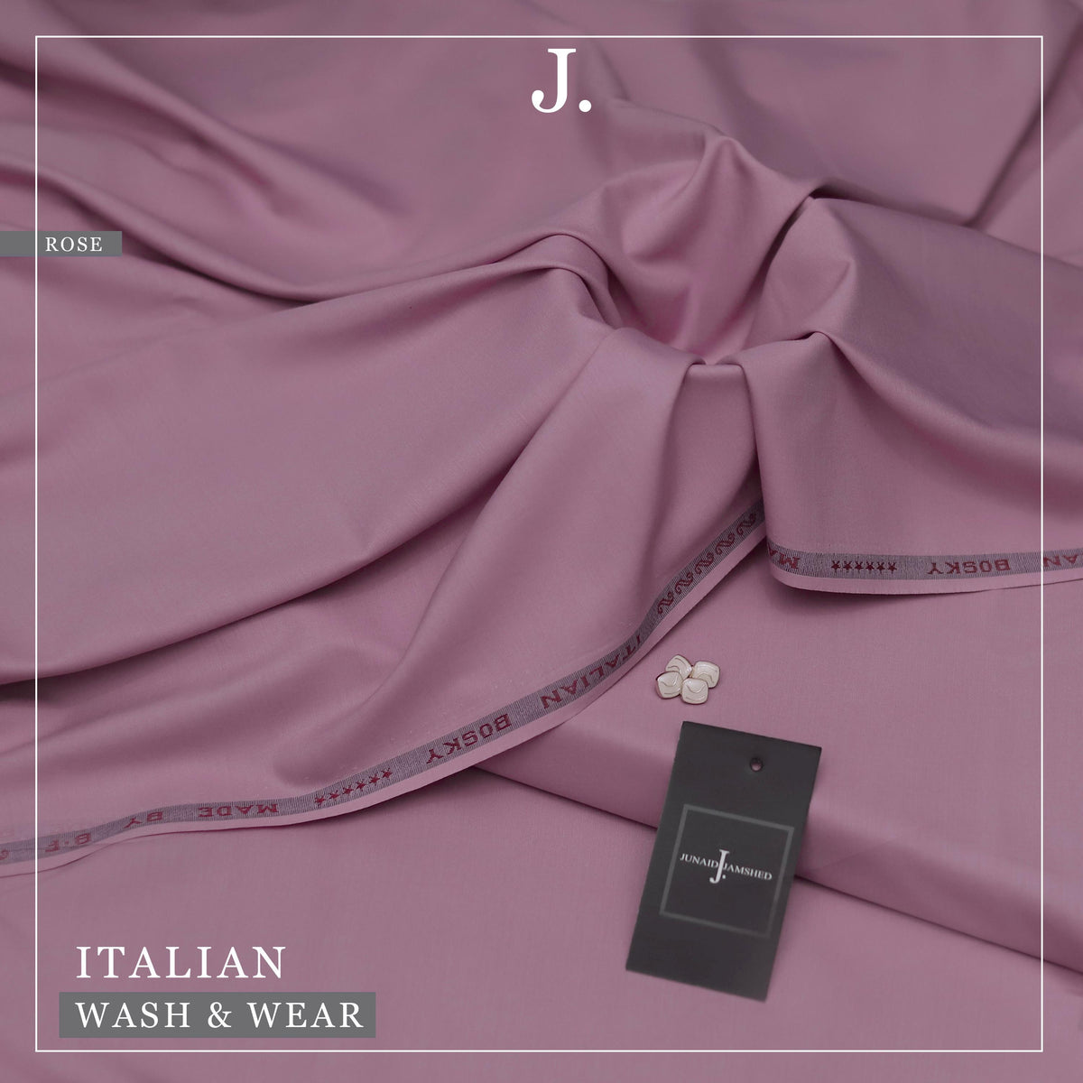 Junaid Jamshed Premium Italian Wash & Wear