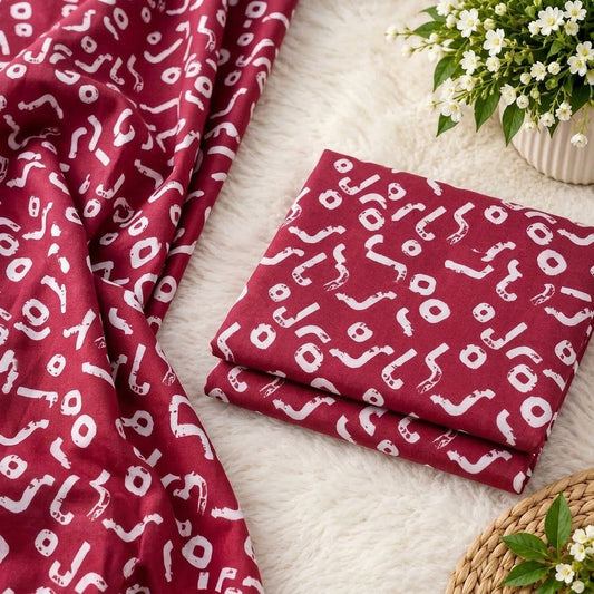 🌸FLORAL PRINTS – 2 PCS UNSTITCHED🌸