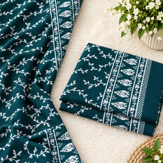 🌸FLORAL PRINTS – 2 PCS UNSTITCHED🌸