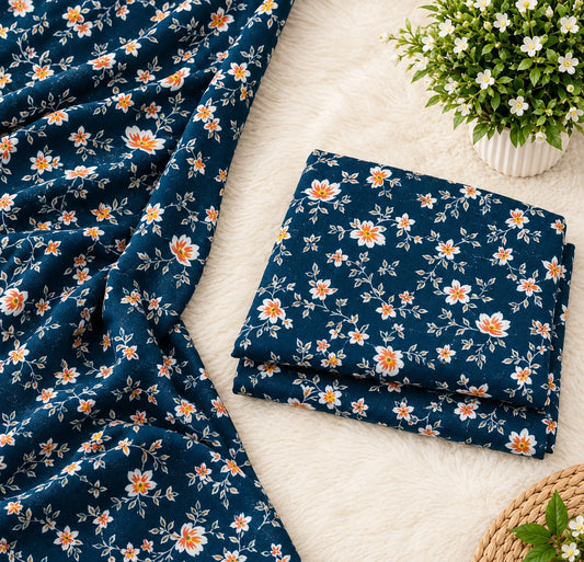 🌸FLORAL PRINTS – 2 PCS UNSTITCHED🌸
