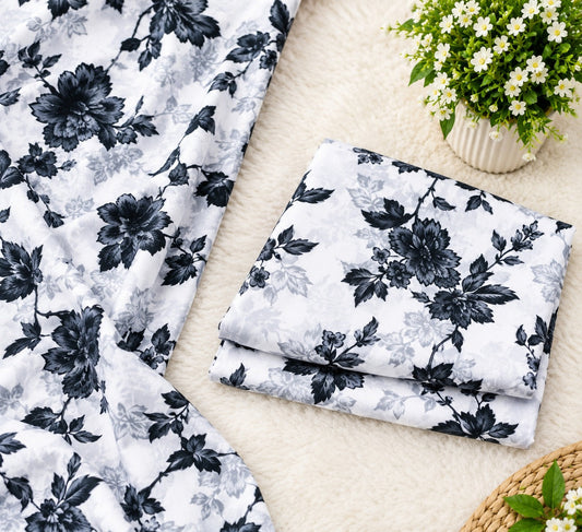 🌸FLORAL PRINTS – 2 PCS UNSTITCHED🌸