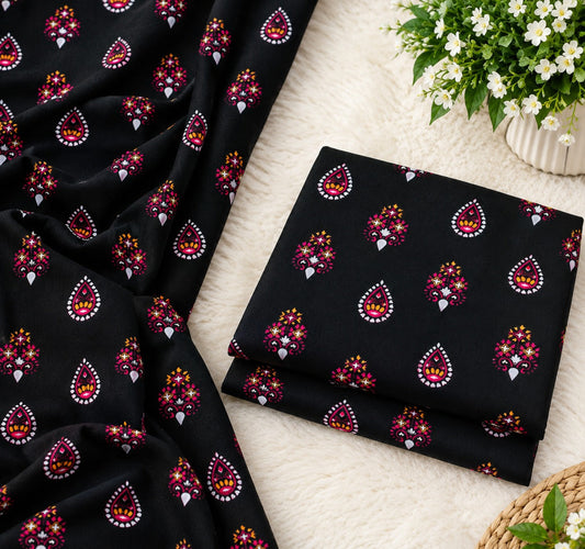 🌸FLORAL PRINTS – 2 PCS UNSTITCHED🌸