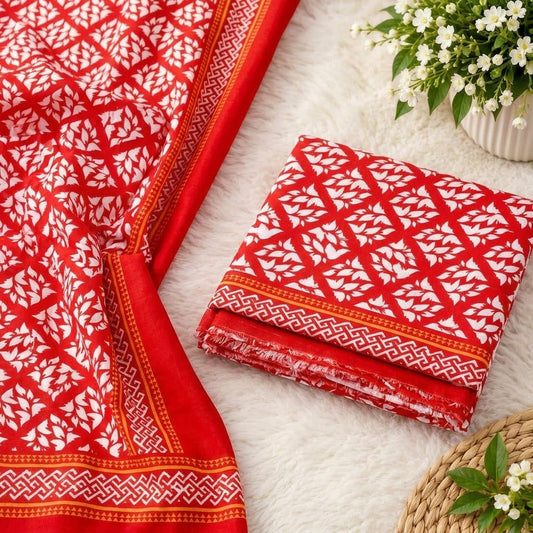 🌸FLORAL PRINTS – 2 PCS UNSTITCHED🌸