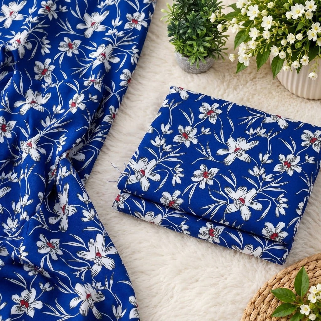 🌸FLORAL PRINTS – 2 PCS UNSTITCHED🌸