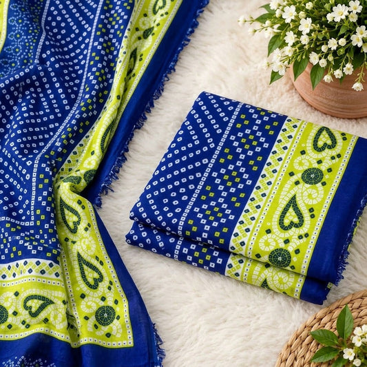 🌸FLORAL PRINTS – 2 PCS UNSTITCHED🌸