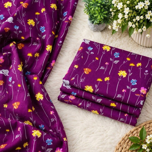 🌸FLORAL PRINTS – 2 PCS UNSTITCHED🌸