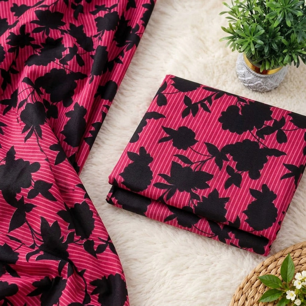 🌸FLORAL PRINTS – 2 PCS UNSTITCHED🌸