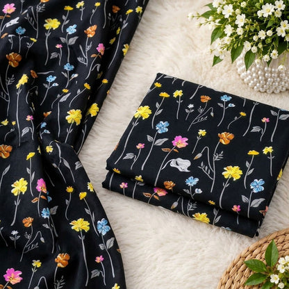 🌸FLORAL PRINTS – 2 PCS UNSTITCHED🌸