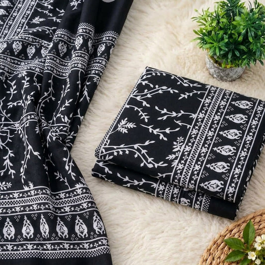 🌸FLORAL PRINTS – 2 PCS UNSTITCHED🌸