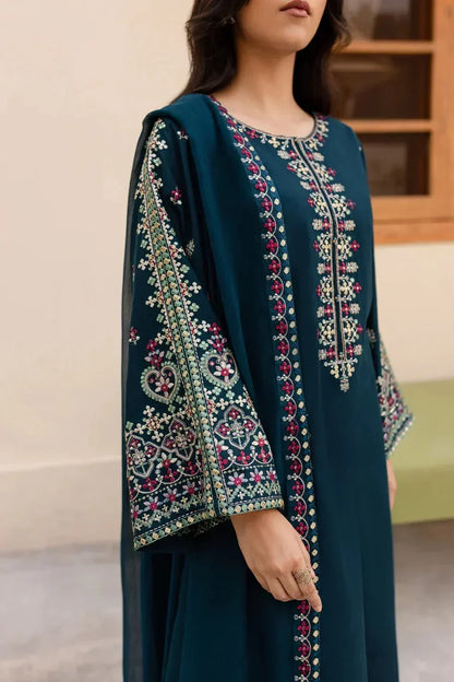 REGAL 3PC LAWN EMBROIDERED SUIT
