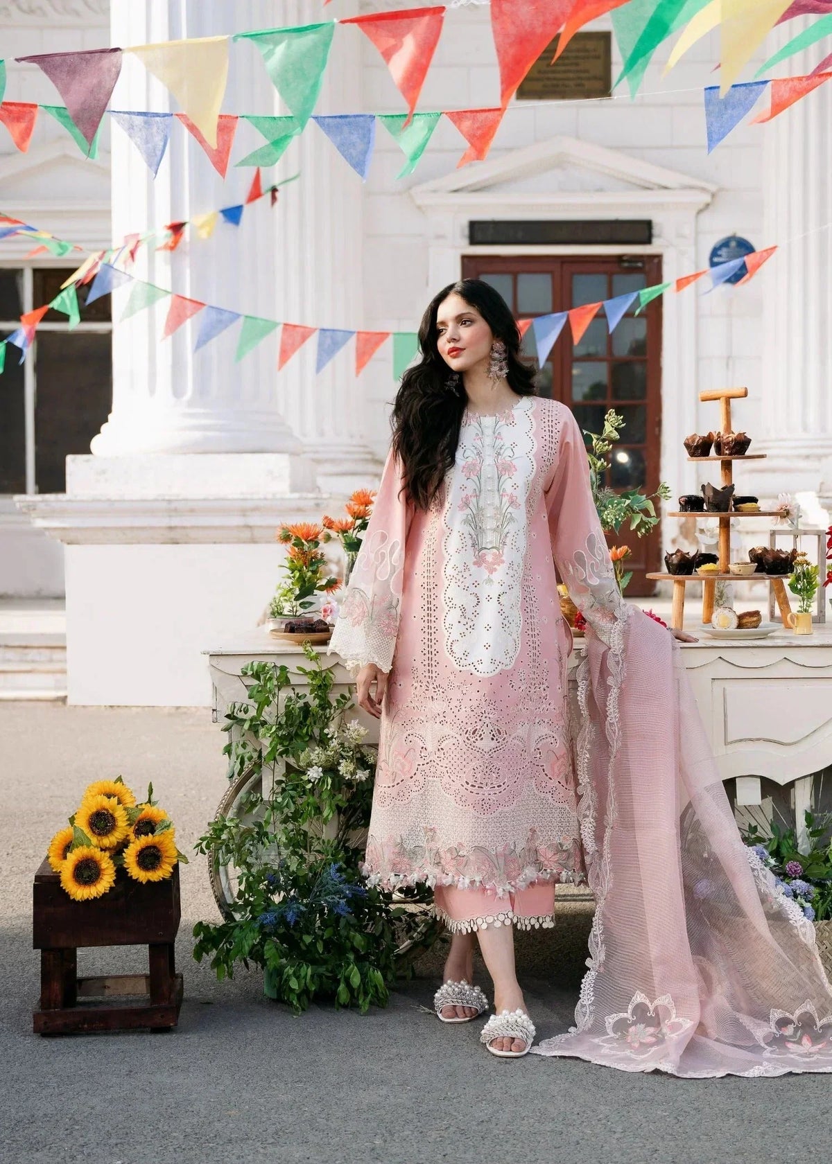 REGAL 3PC LAWN EMBROIDERED SUIT