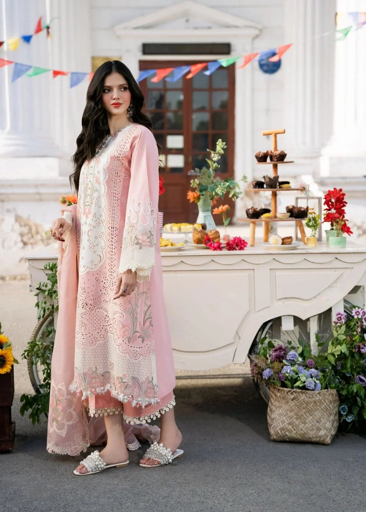 REGAL 3PC LAWN EMBROIDERED SUIT