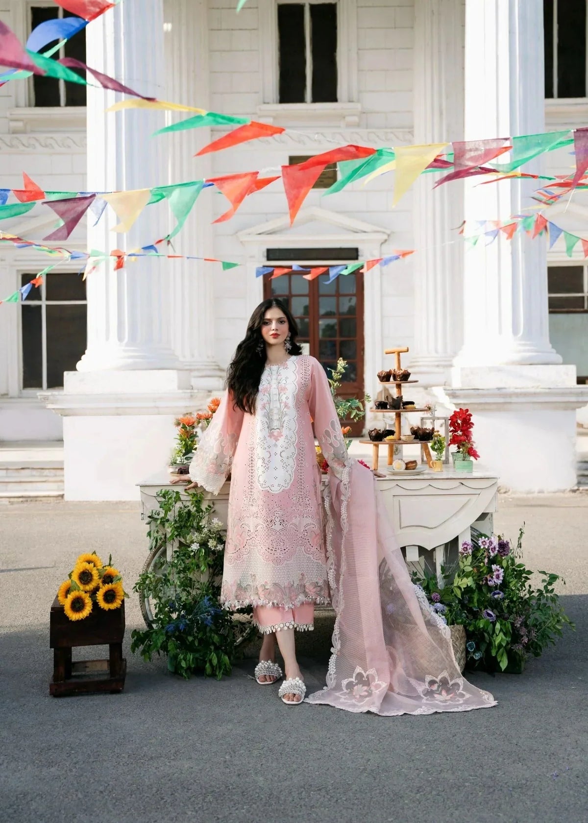 REGAL 3PC LAWN EMBROIDERED SUIT