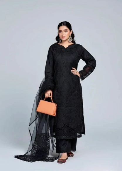 PREMIUM EMBROIDERED 3PC LAWN SUIT