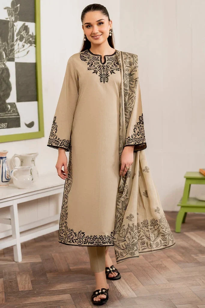 GRANDEUR LAWN 3PC EMBROIDERED SUIT