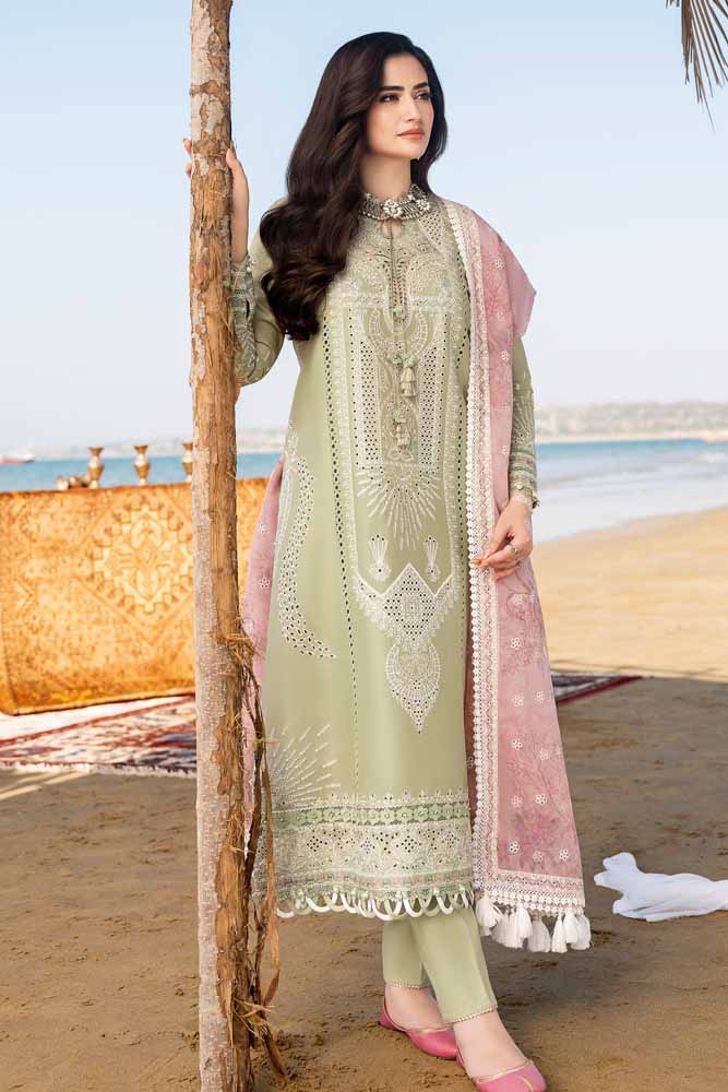 LUXURY LAWN 3PC EMBROIDERED SUIT