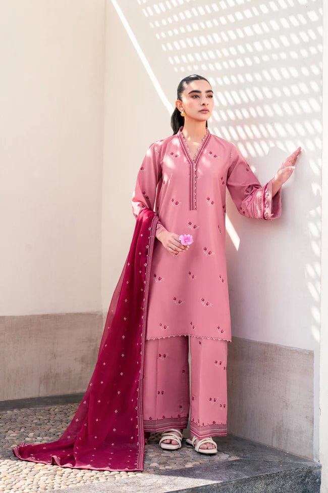 LUXURY LAWN 3PC EMBROIDERED SUIT
