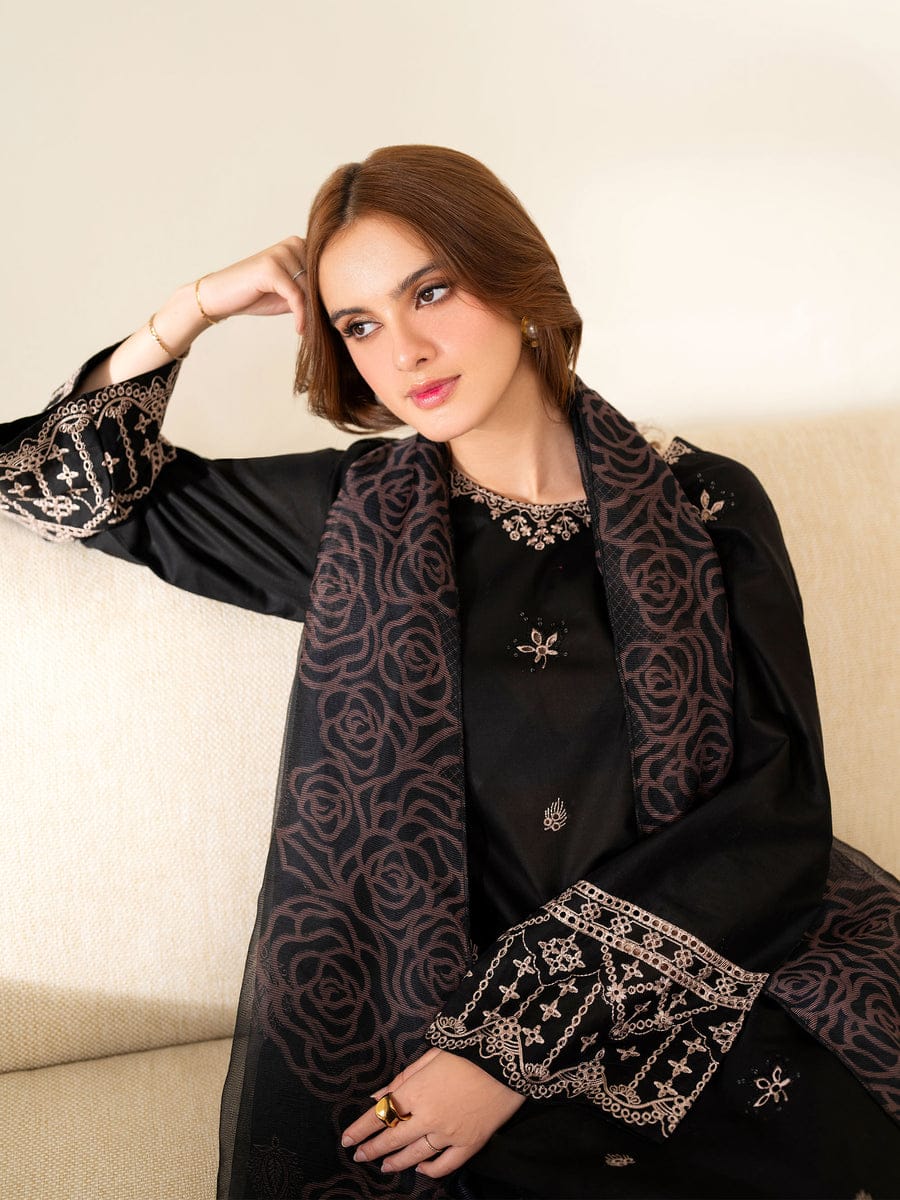 REGAL 3PC LAWN EMBROIDERED SUIT