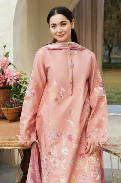 PREMIUM EMBROIDERED 3PC LAWN SUIT