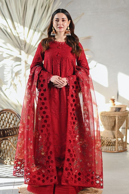 OPULENT LAWN EMBROIDERED 3PC SUIT