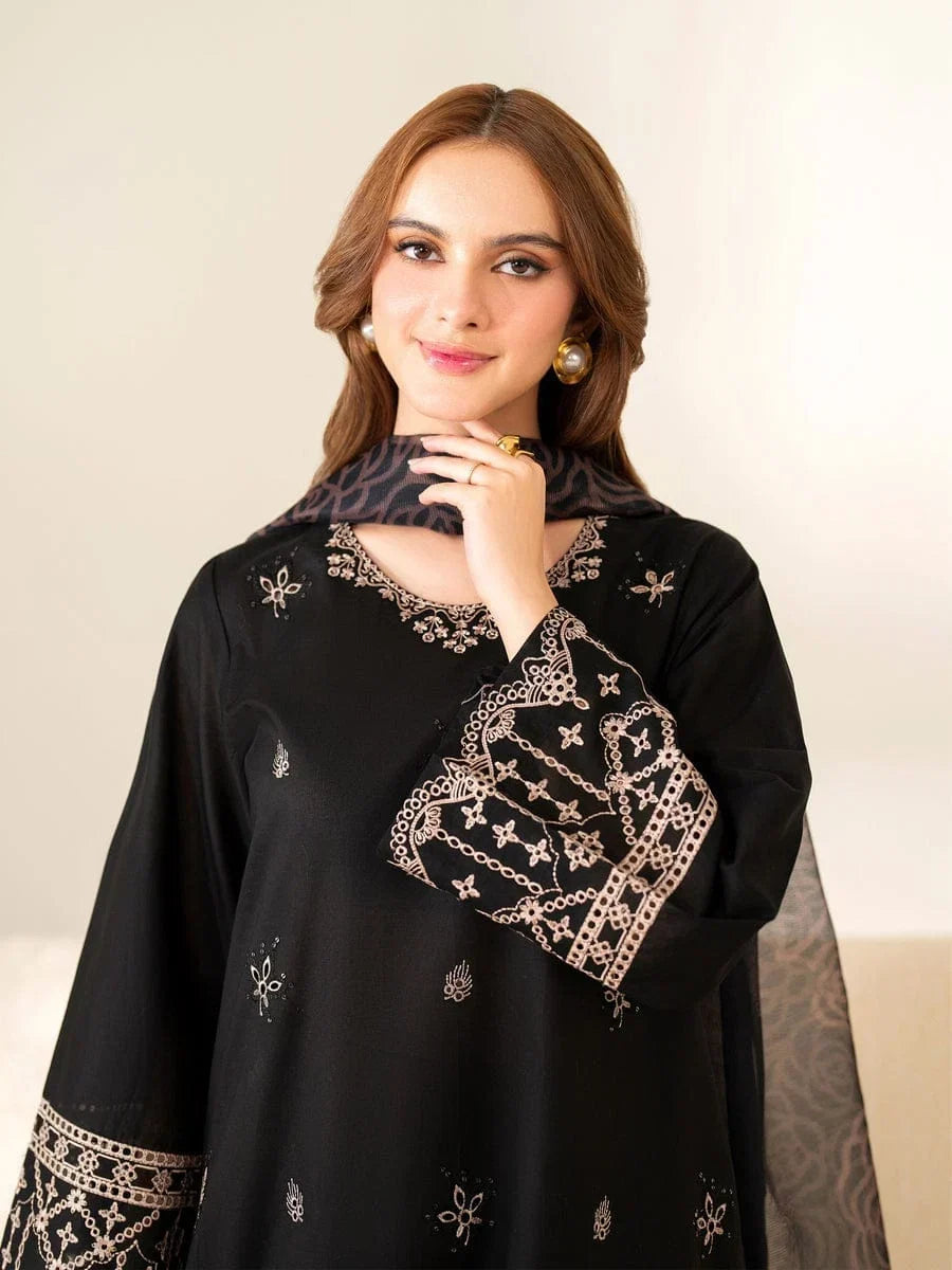 REGAL 3PC LAWN EMBROIDERED SUIT