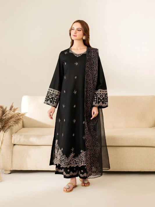REGAL 3PC LAWN EMBROIDERED SUIT